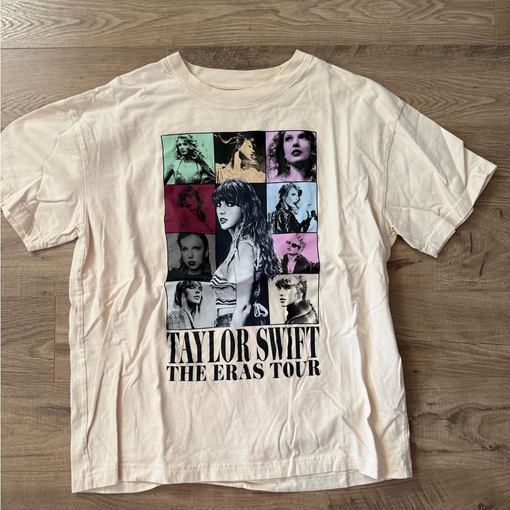 Taylor Swift The Eras Tour Cream Tee